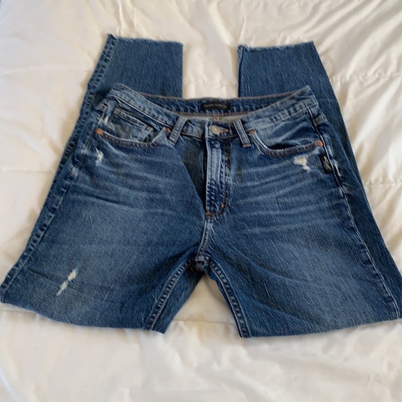 Silver Jeans. Frisco Skinny. W27/L28 - Picture 3 of 3